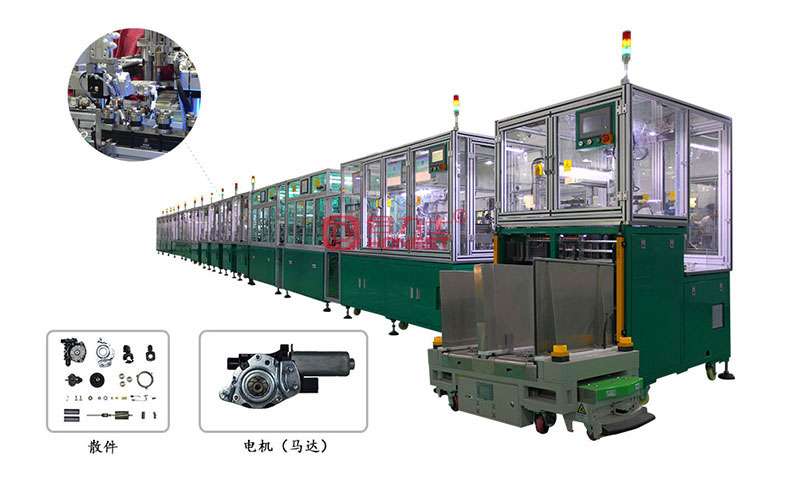 電機(jī)全自動化裝配線