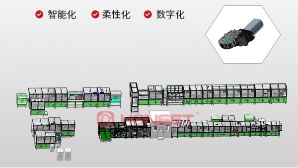 直流有刷電機(jī)自動(dòng)化組裝生產(chǎn)線介紹